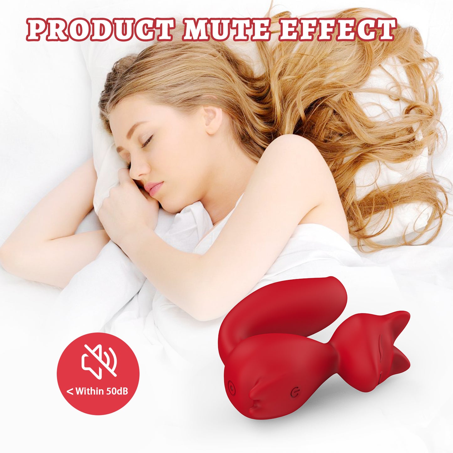 S.P&L Doll Design Powerful Massage Vibrator - long-tailed squirrel
